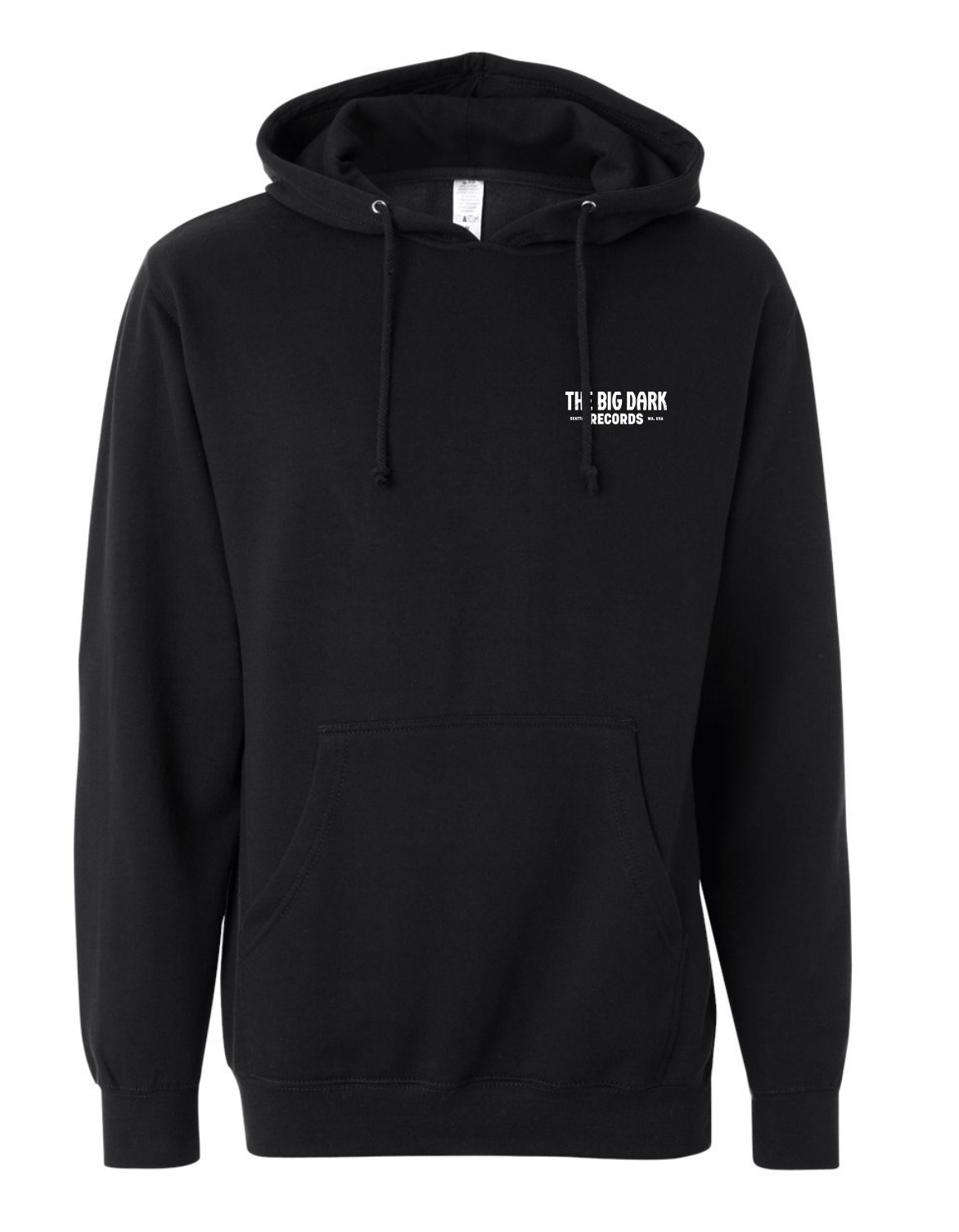 Pull Over B&W Signaling Light Hoodie - The Big Dark Records